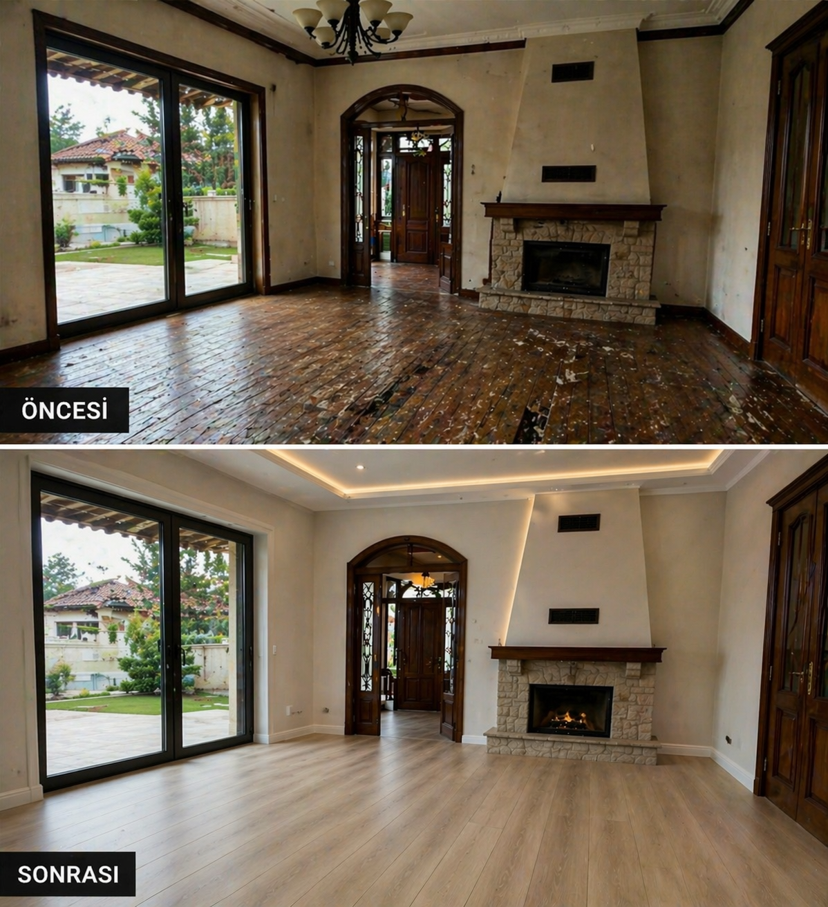 Parke ve laminant uygulamamız görseli 4